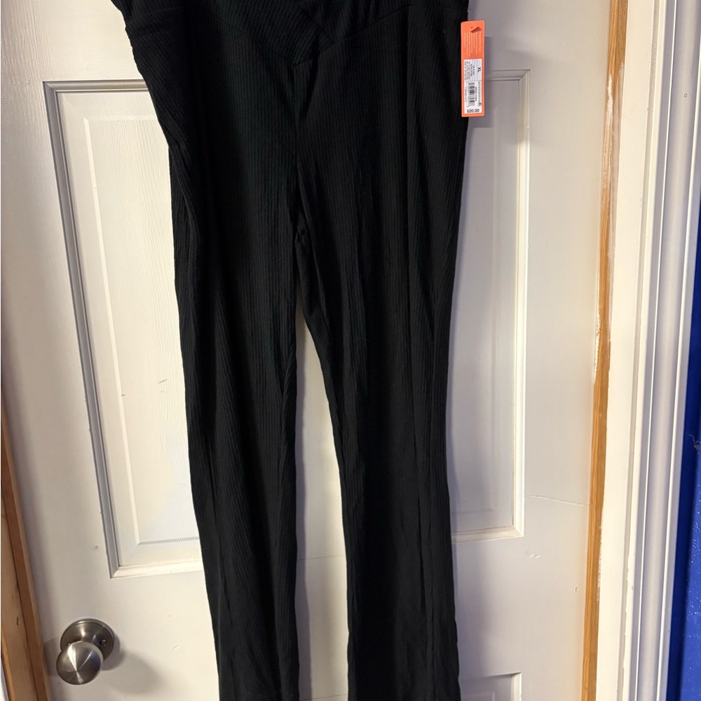 NWT Black Colsie Ribbed Pants
